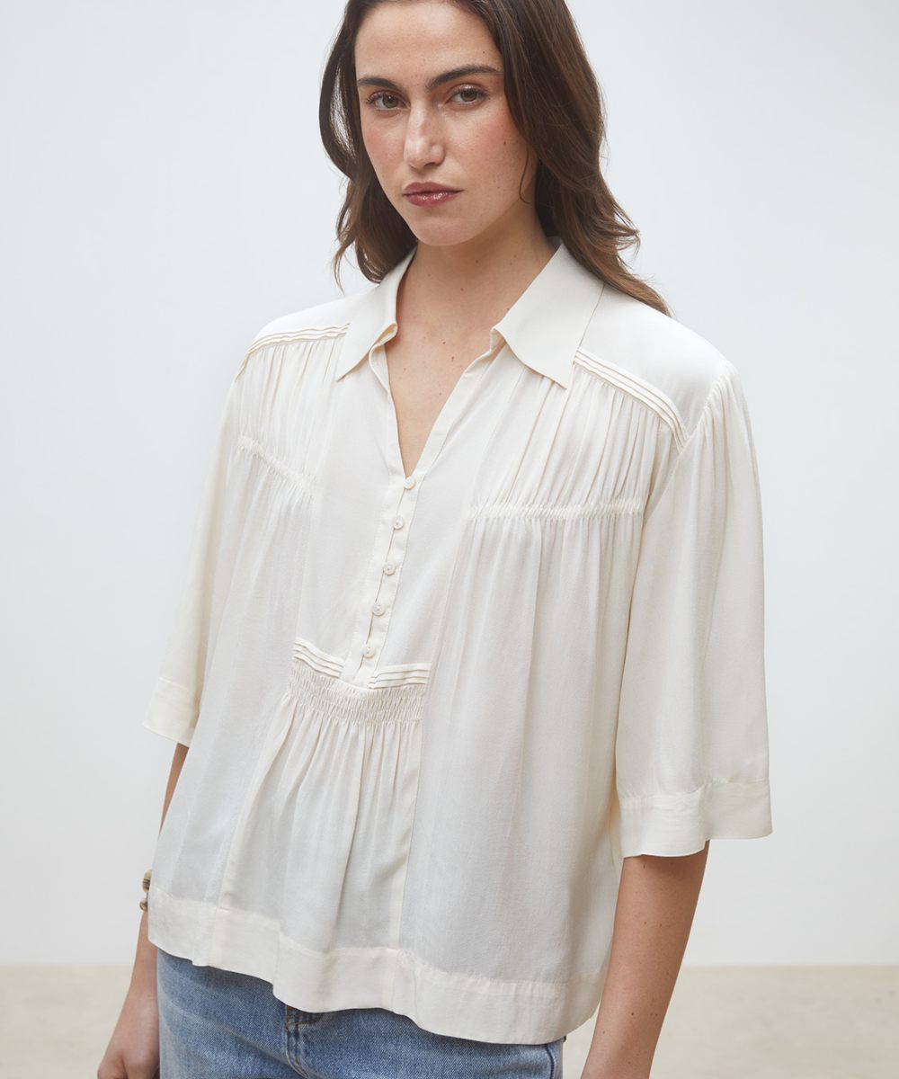 Suncoo Paris Lea Bluse Creme