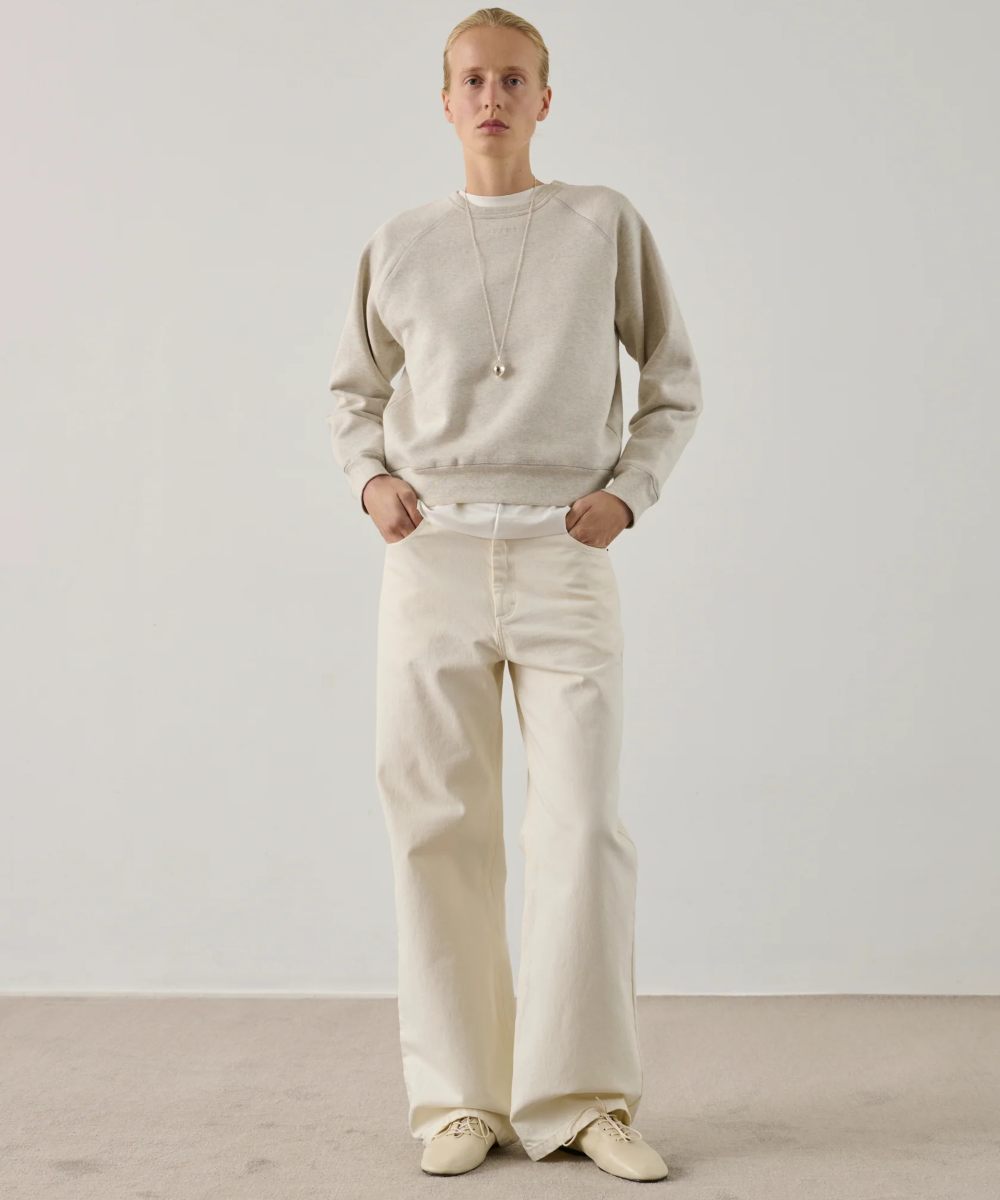Soeur Calvin Denim Bukse Ecru