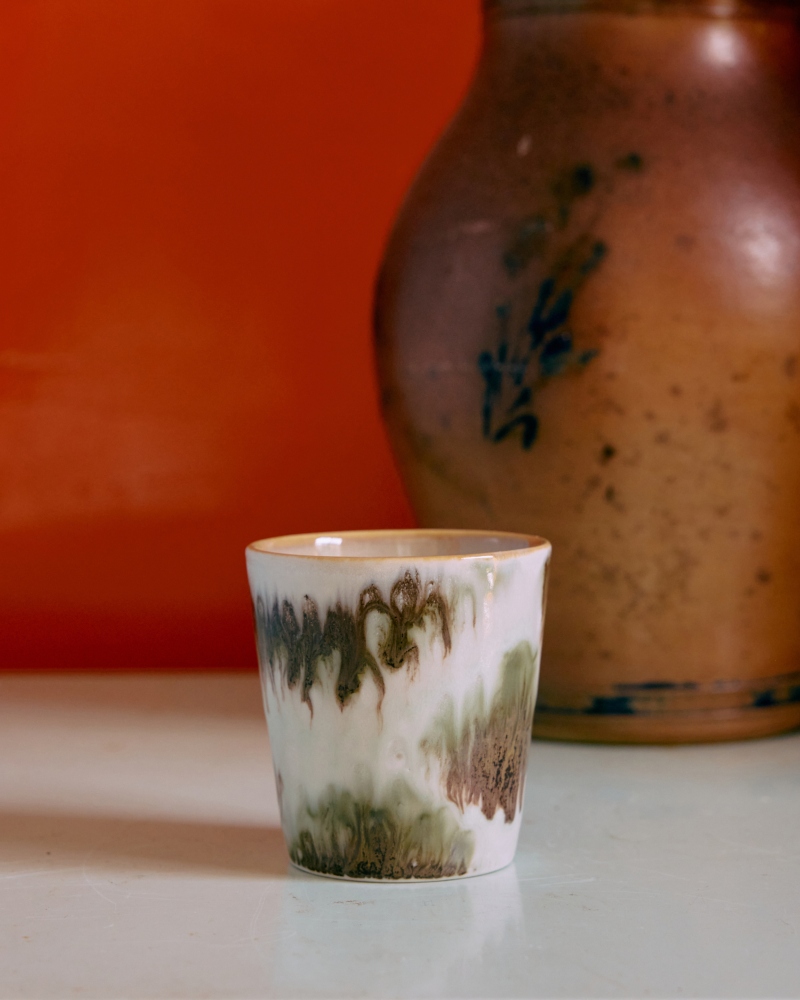 HK Living 70s Ceramics Coffee Mug Tide