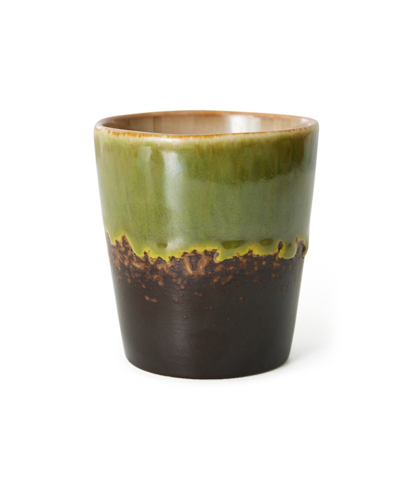 HK Living 70s Ceramics Coffee Mug Algae
