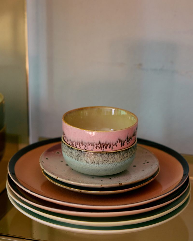 HK Living 70s Ceramics Tapas Skål Bubble