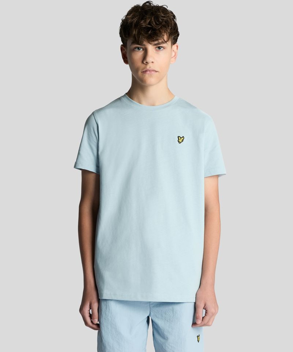 Lyle & Scott Plain T-skjorte Lys Blå