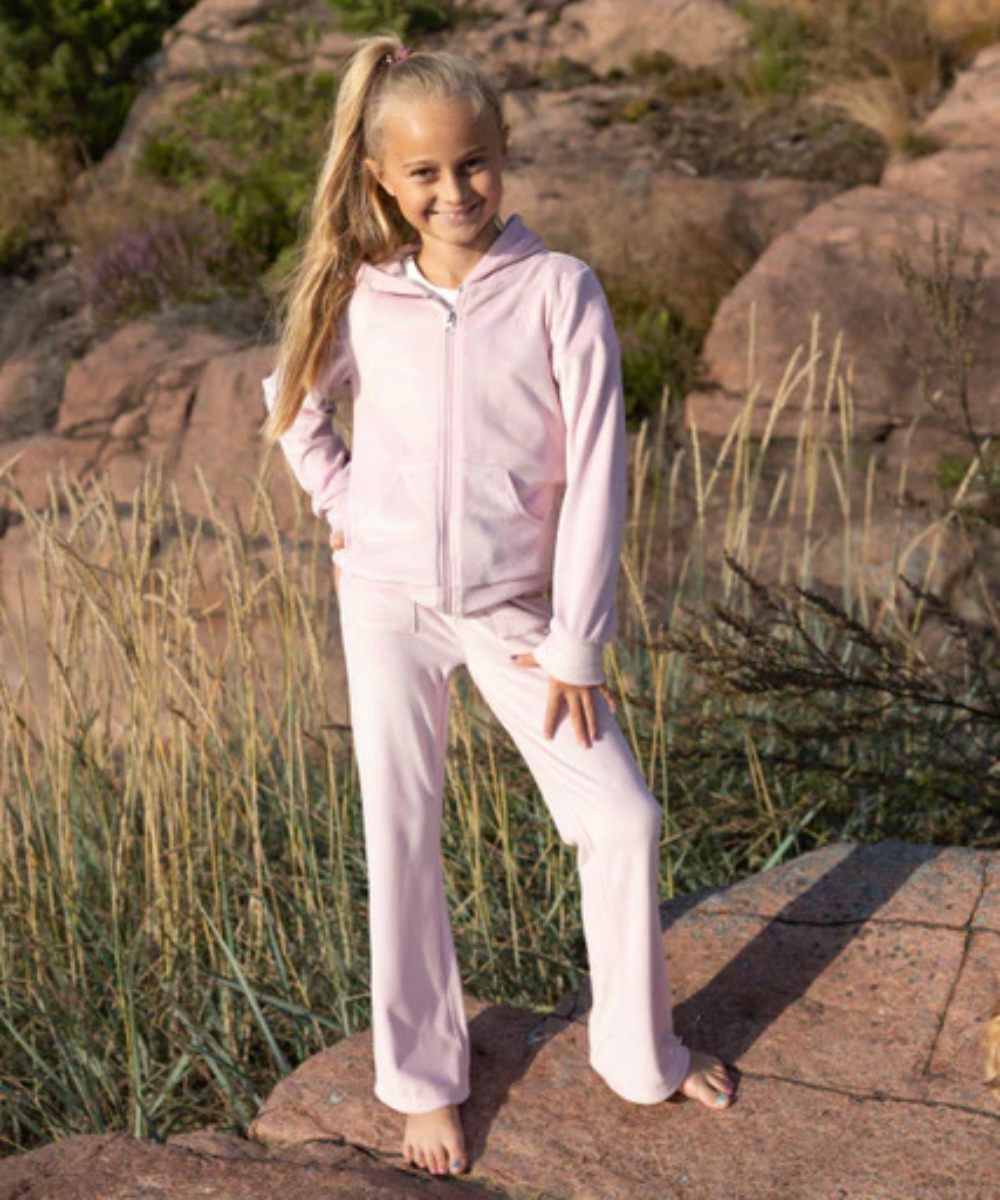 Vilje & Ve Hermine Velour Bukse Blush Rose