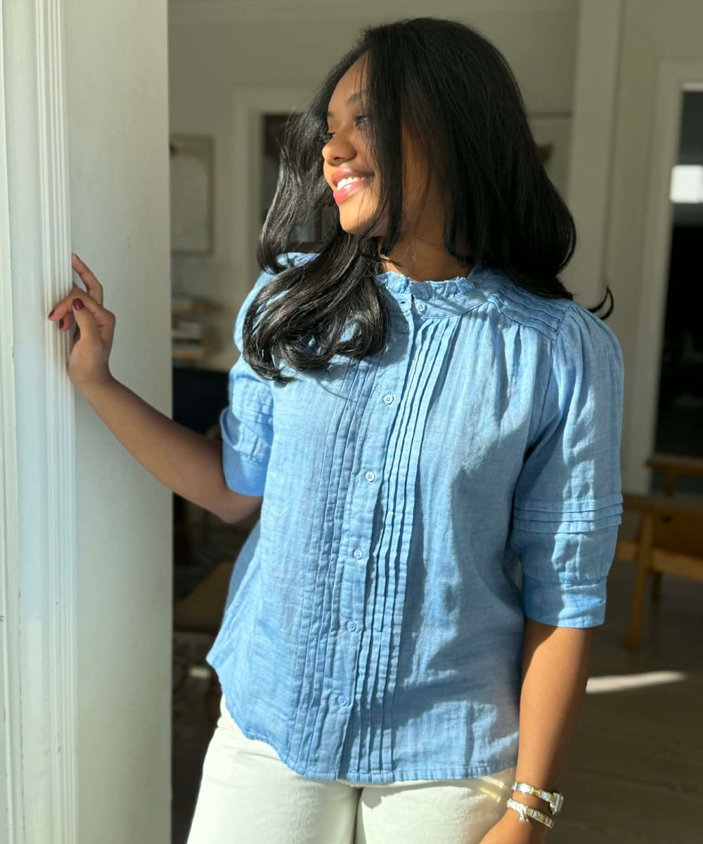 Ane Mone Juliet Bluse Shaded Blue