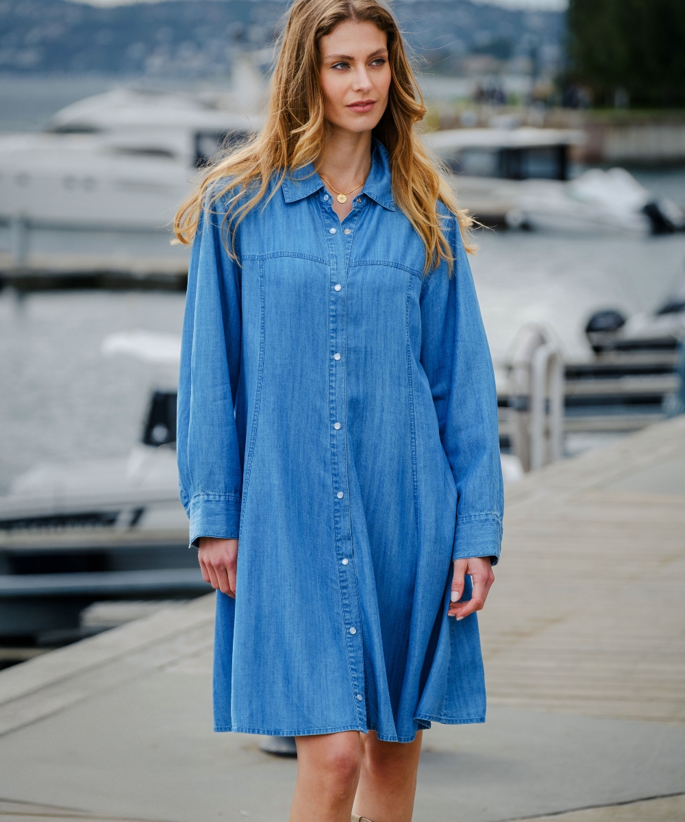 Ane Mone Joanna Denim Kjole Blå