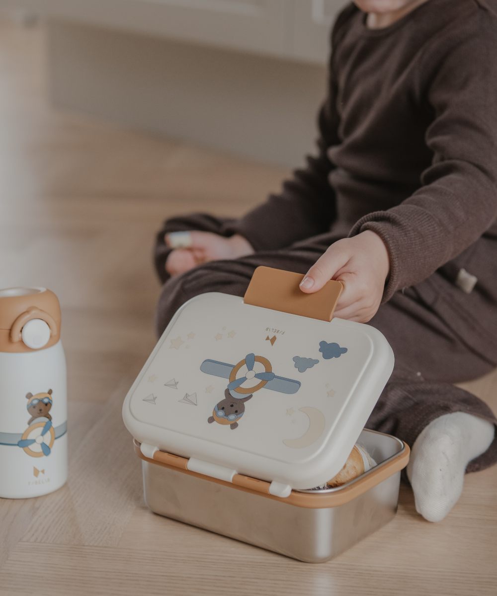 Fabelab Lunsjboks Bear Air Plane