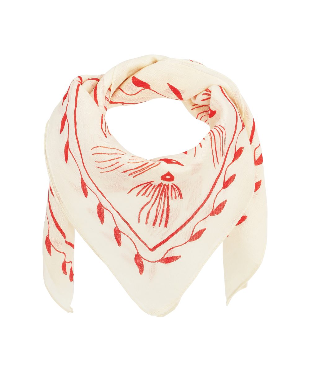 HABIBA Pattie Skjerf Vanilla