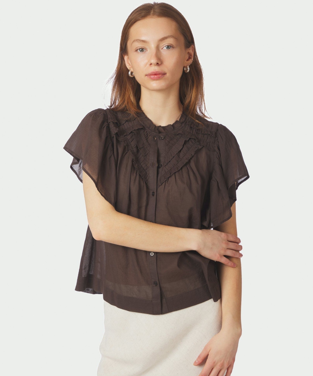 Neo Noir Vinsa S Voile Topp Daek Brown