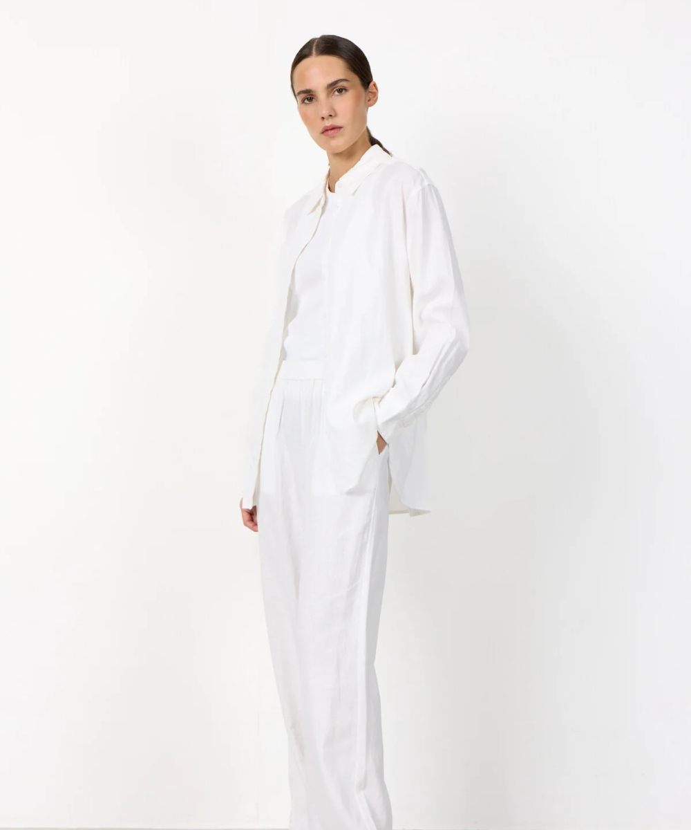 Levete Room Naja 20 Skjorte Offwhite - Bilde 2