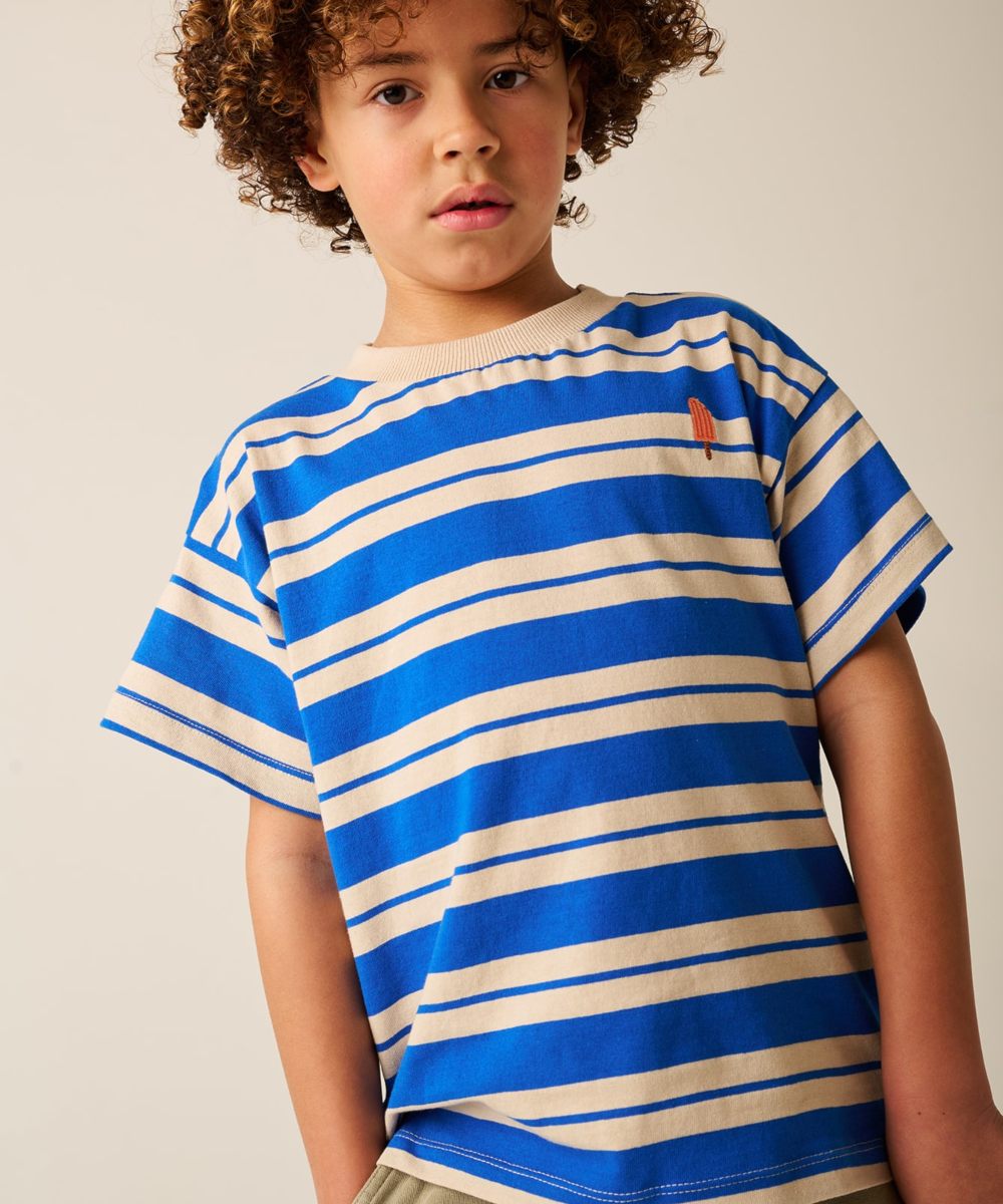 Tumble N Dry Nautic T-skjorte Strong Blue