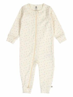 müsli Spring Zip Bodysuit Tofu Nectar Shell Blue