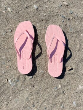 Sleepers Tapered Slippers Pink Sorbet