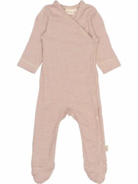 Petit Piao Dian Jumpsuit Stripe Nostalgic Rose Dark Offwhite