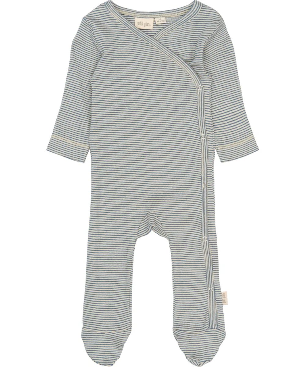 Petit Piao Dian Jumpsuit True Navy Dark Offwhite