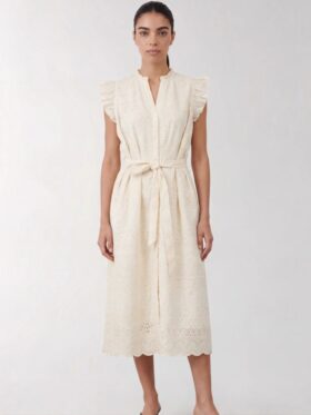 Levete Room Rosalina 3 Kjole Offwhite