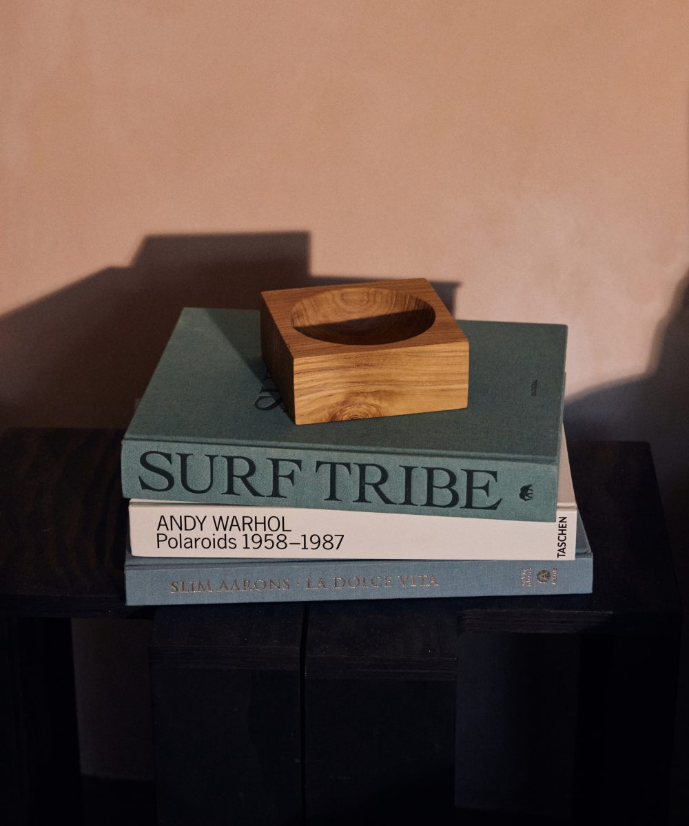 HK Living Teak Cube Bolle Small