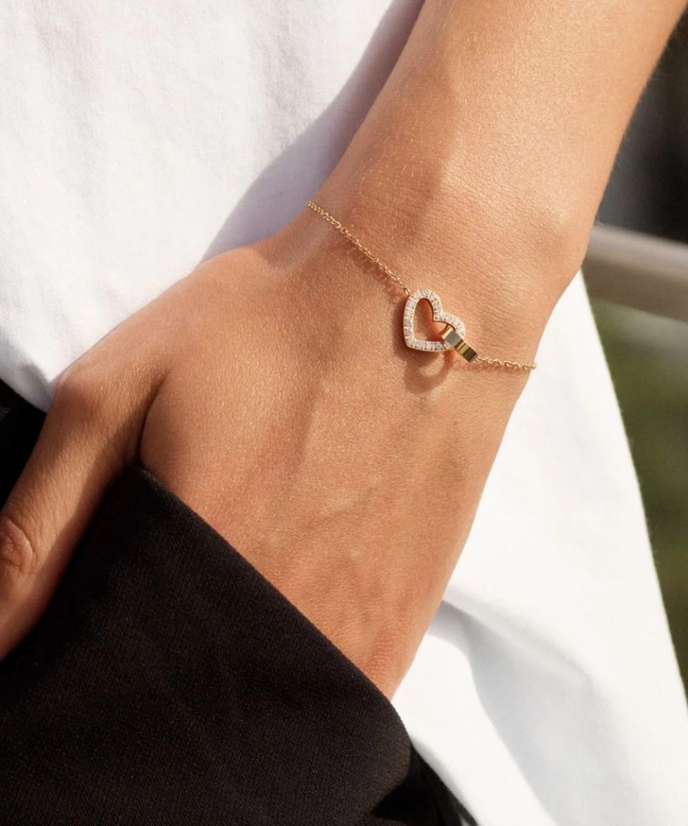 Edblad Eternal Heart Armbånd Gold