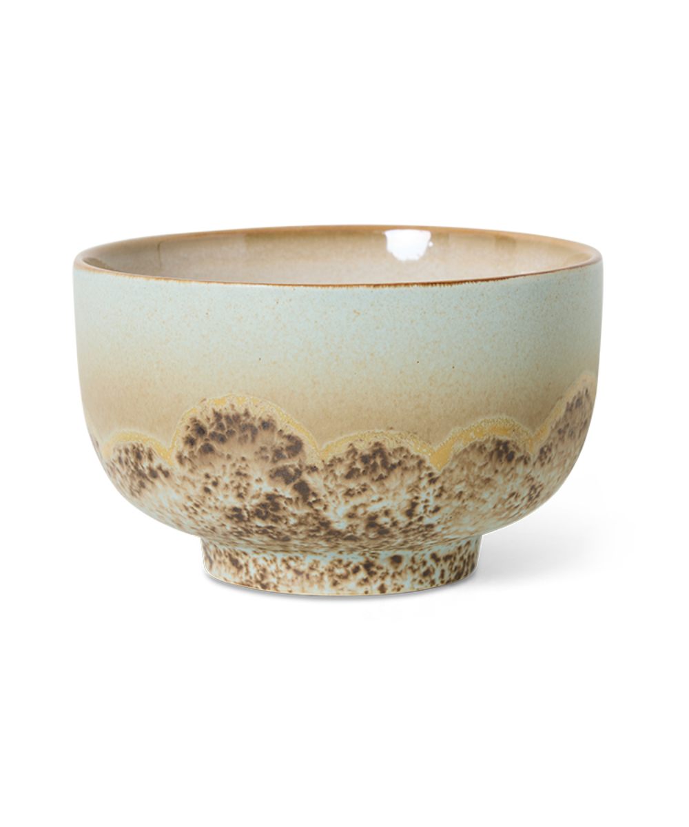 HK Living 70s Ceramics Noodle Bolle Shell