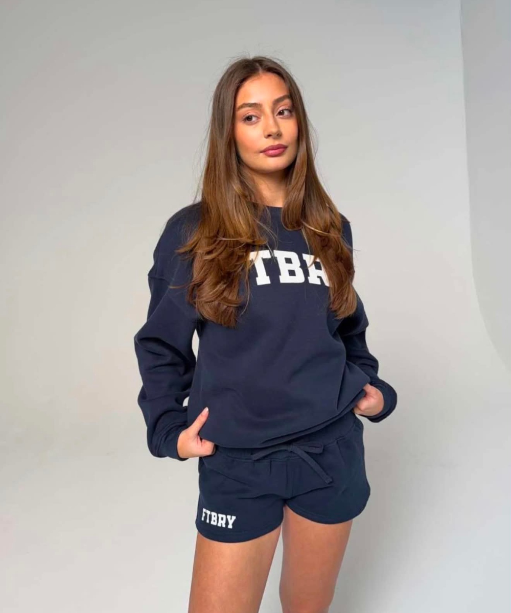 Fitberry Sport & Leisure Shorts Navy White