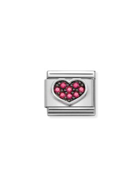 NOMINATION Hjerte Links Hjerte Sølv Rosa Stener