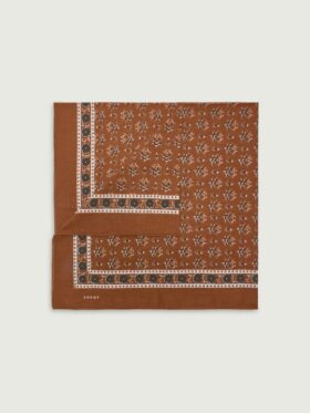 Soeur Foulard Classique Skjerf Caramel Antracit