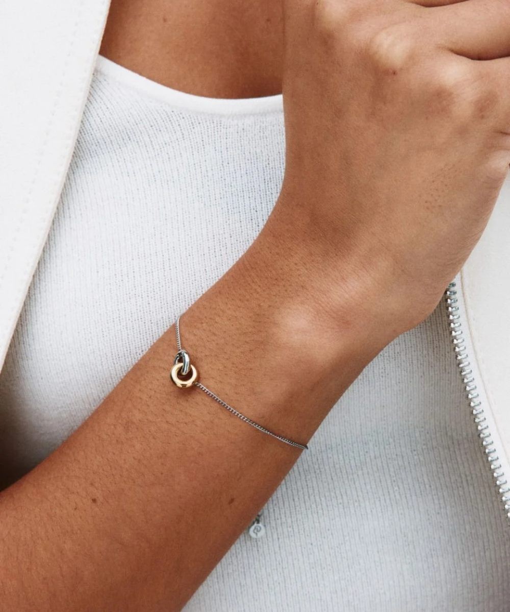 Edblad Eternal Mini Armbånd Mixed Gull Sølv