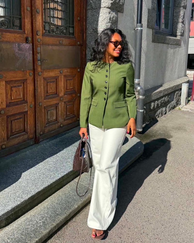 Boii Ronja Blazer Green
