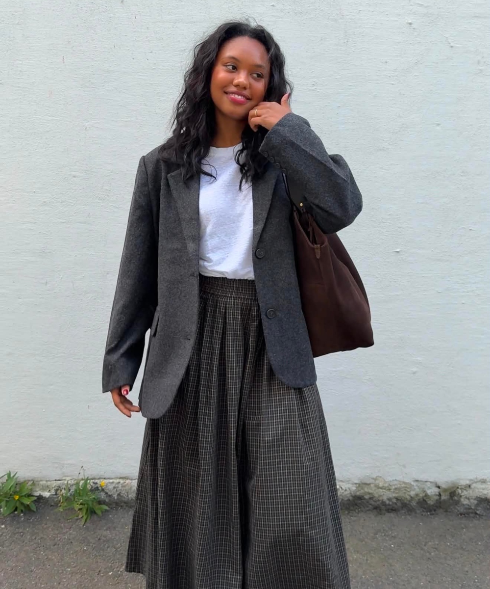 Boii Solvej Blazer Dark Grey Melange