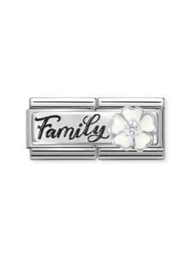 NOMINATION Dobbel Familie Links Family Sølv