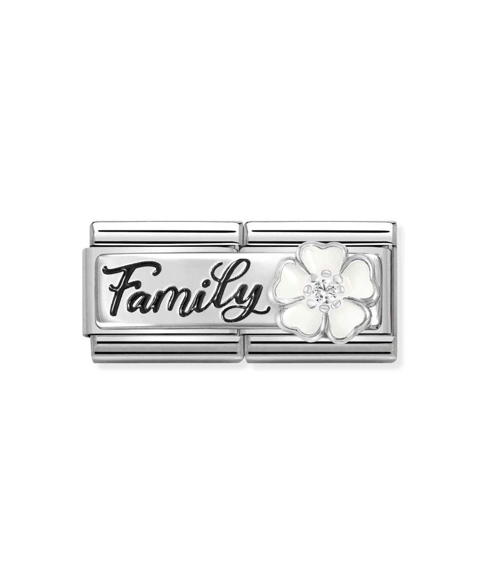 NOMINATION Dobbel Familie Links Family Sølv