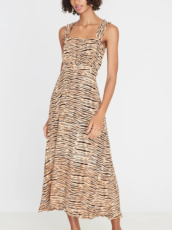 Faithfull Saint Tropez Midi Kjole