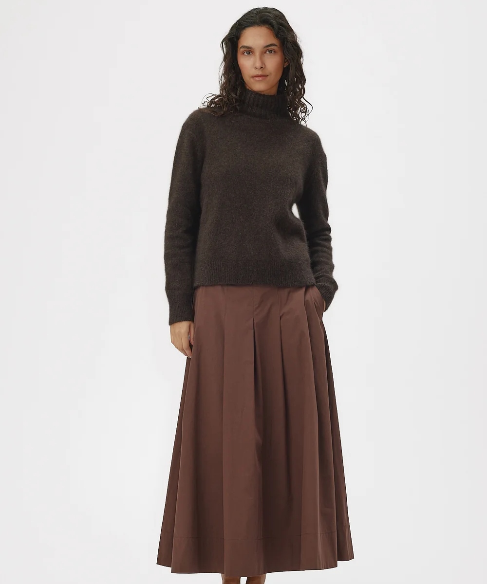 Six Ames Jade Genser Espresso Brown