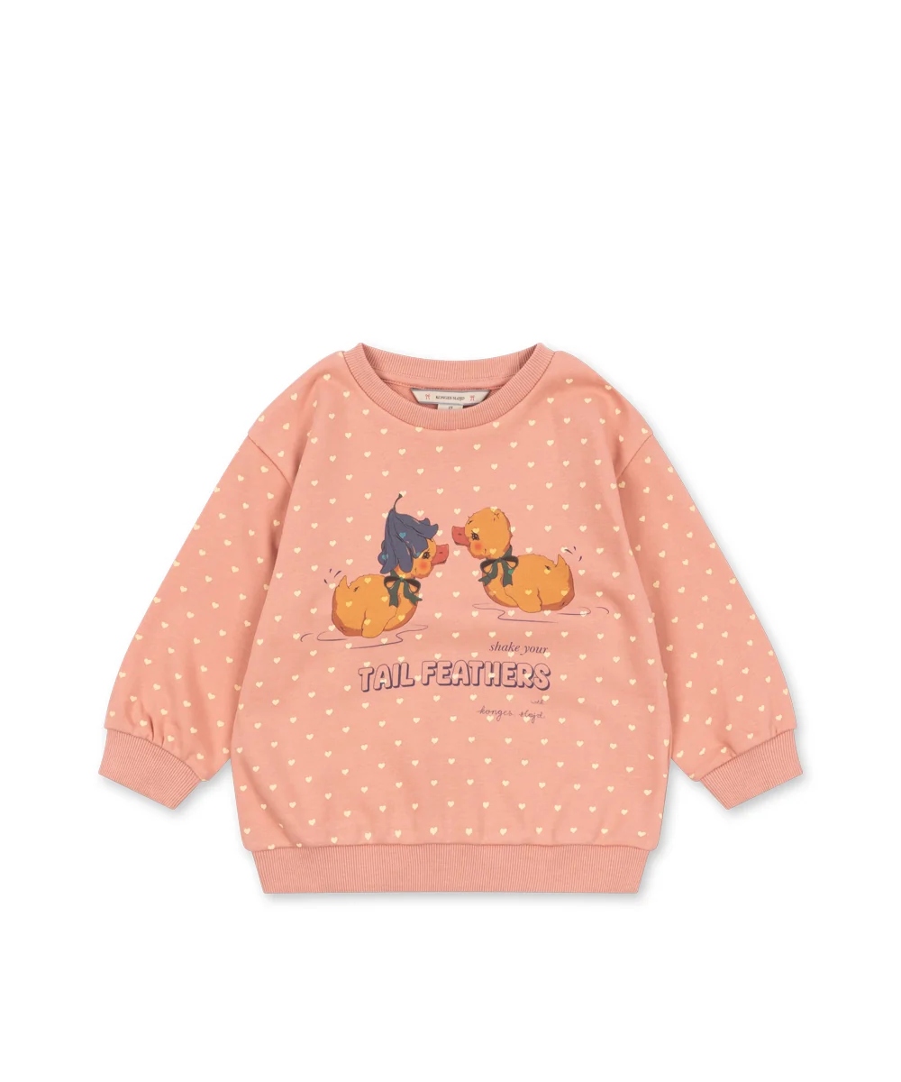 Konges Sløjd Spotty Sweat Genser Coeur Feathers