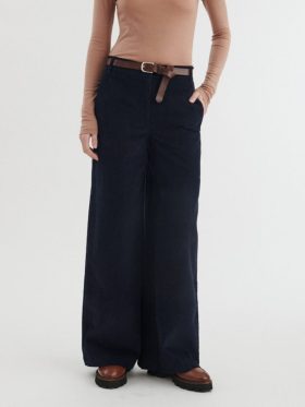 basic apparel Millu Cord Bukse India Ink