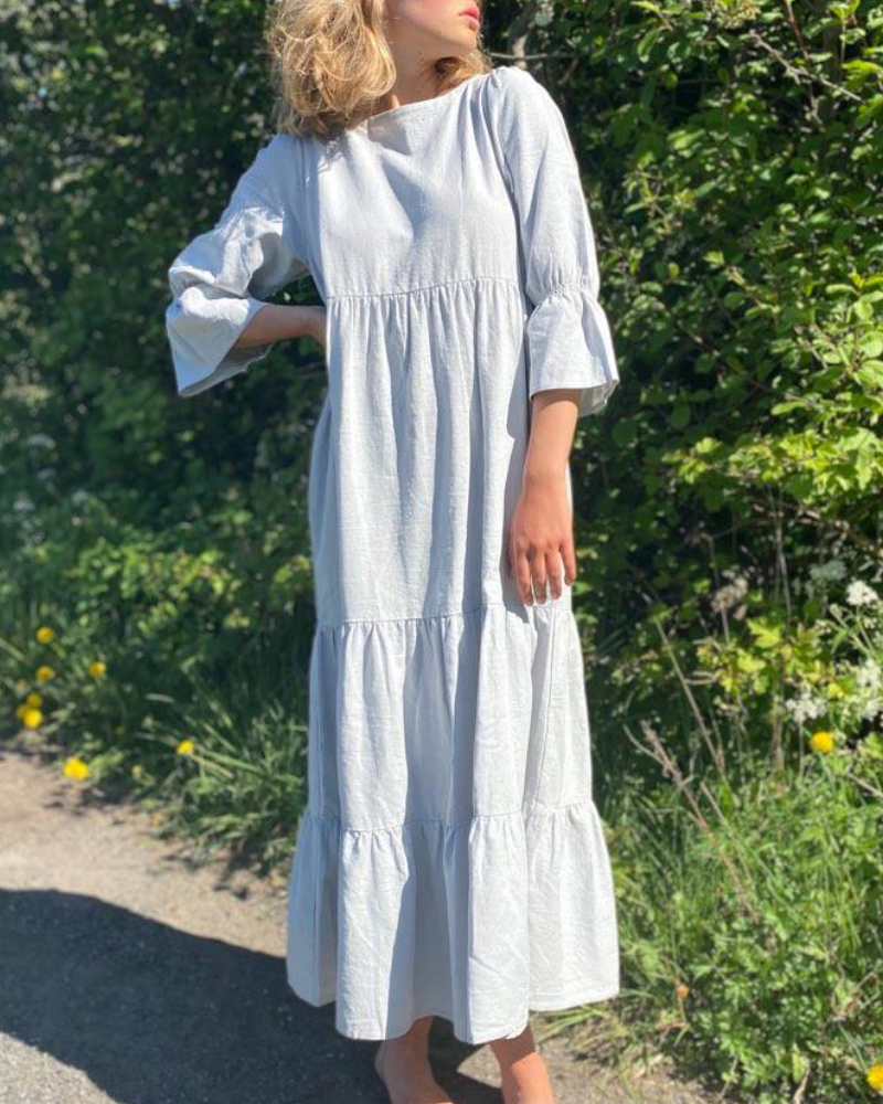 BY IDA Cathy Kjole Grå