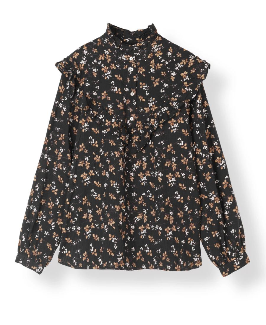 Stella Nova Myrtille Bluse Sort