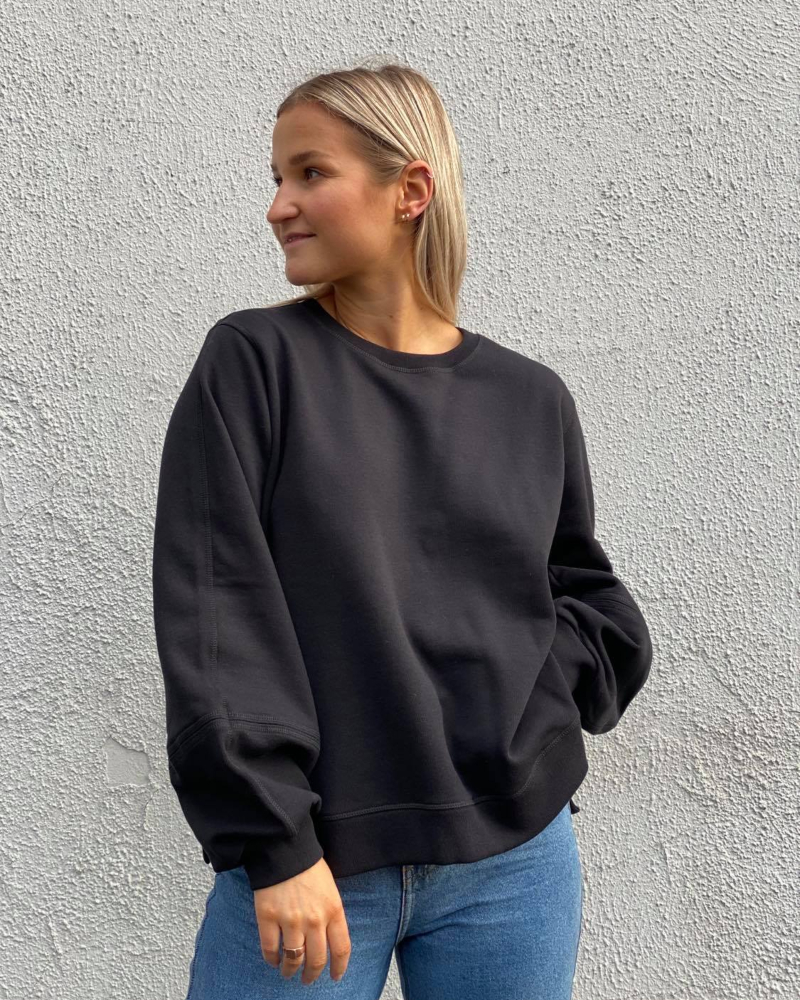 GANNI Softwear Isoli Genser Sort
