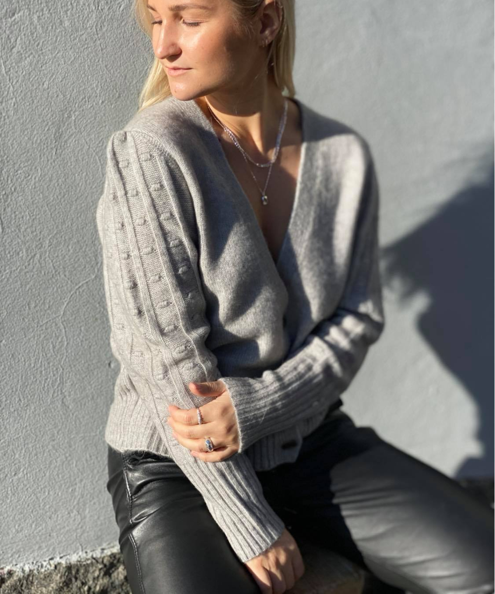 Levete Room Lykke Cardigan Grå - Bilde 2