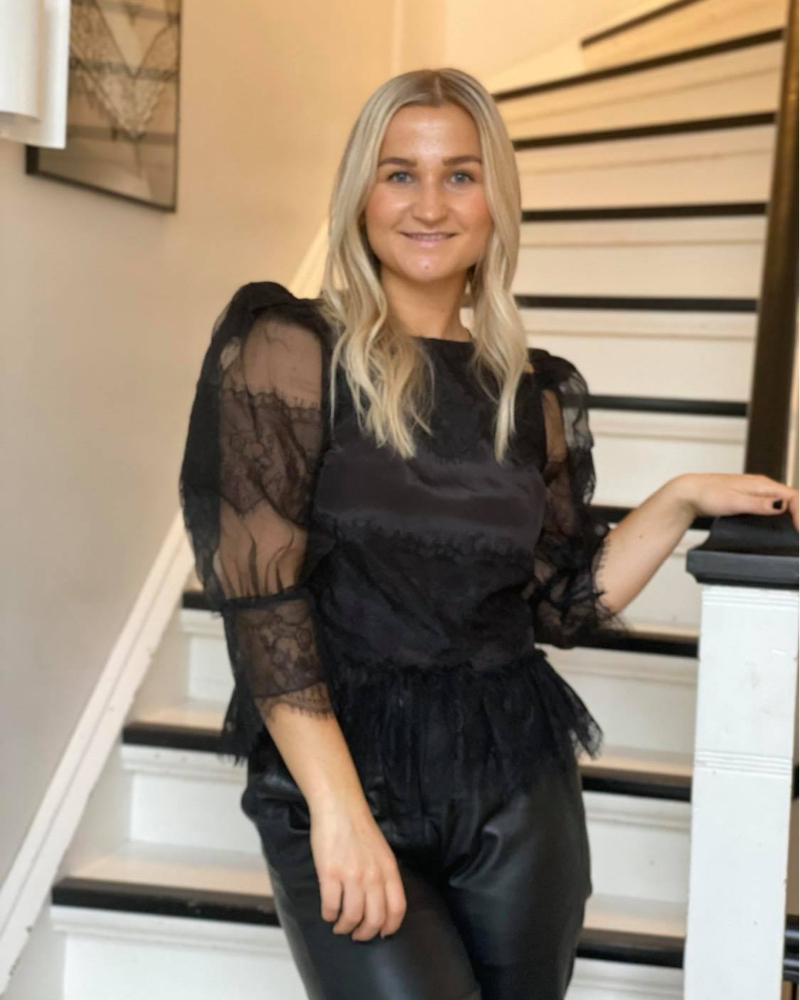 Pia Tjelta Emmy Bluse Sort