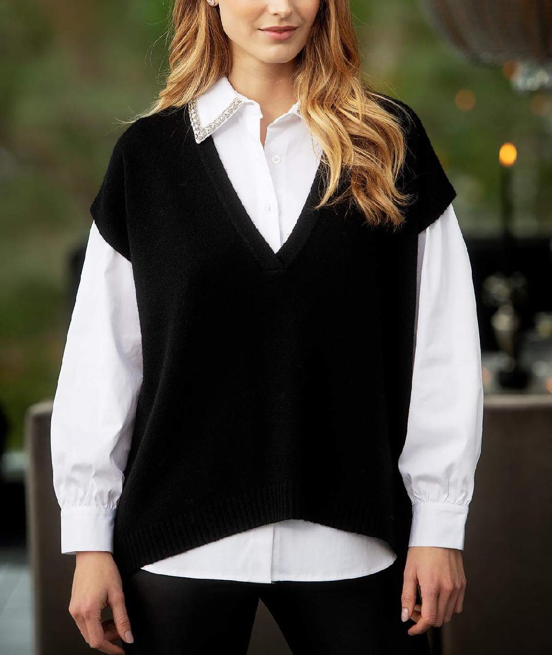 Ane Mone Vest Sort
