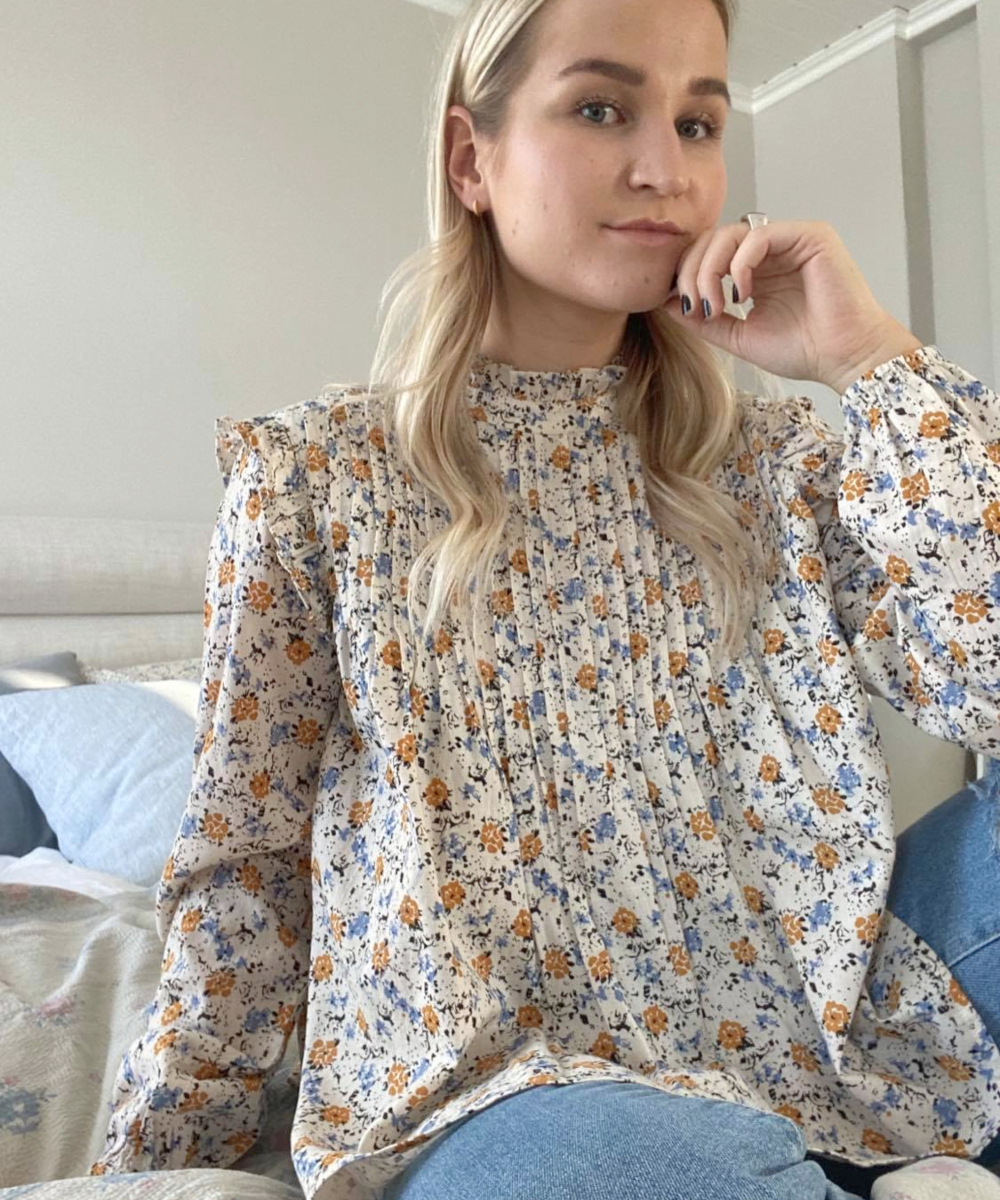 Lollys Laundry Kalle Bluse Creme