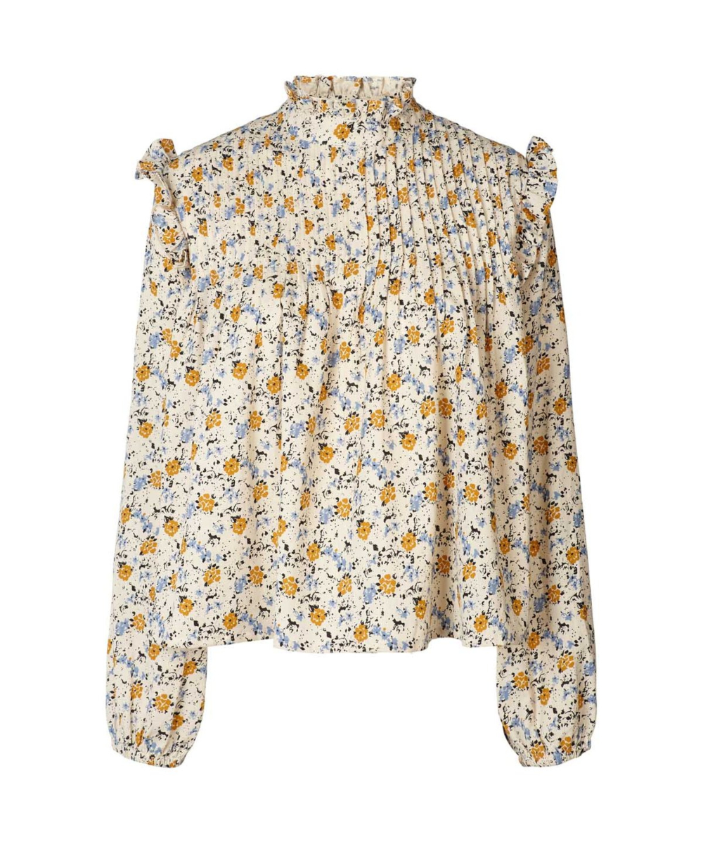 Lollys Laundry Kalle Bluse Creme - Bilde 2