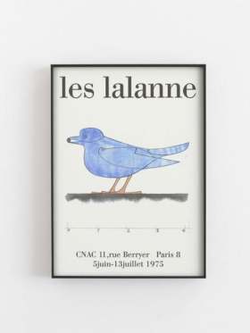 Emty Wall Les Lalanne Bird Plakat A3