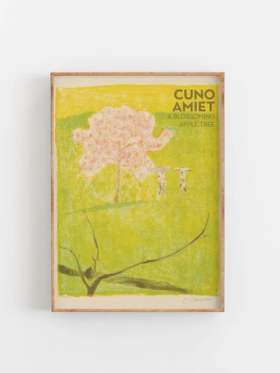 Emty Wall A Blossoming Apple Tree Cuno Amiet Plakat 30x40