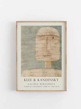 Emty Wall Klee & Kandinsky Plakat 50x70