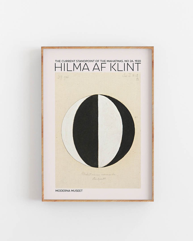 Empty Wall Hilma Af Klint The Current Standpoint 50x70