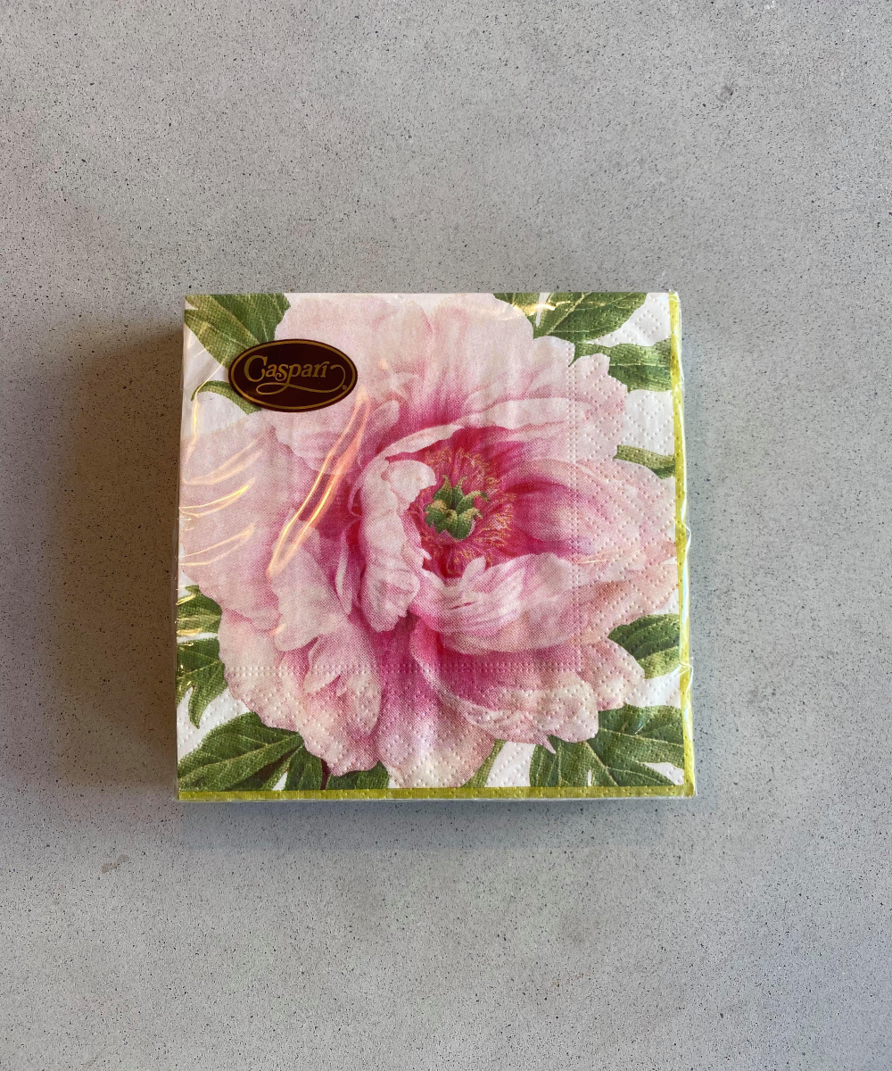 Caspari Servietter Kaffe Blush