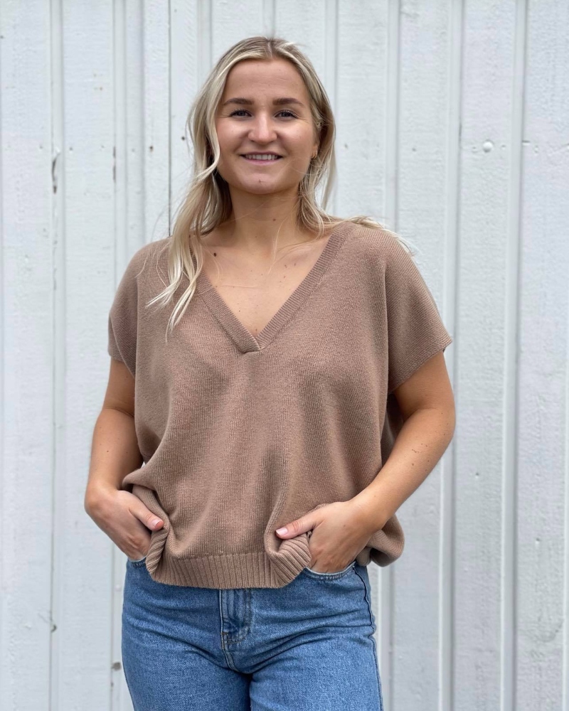 Ane Mone Vest Camel