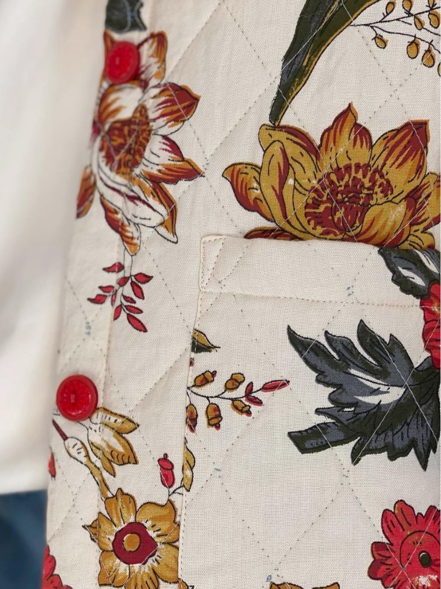 Lollys Laundry Boris Jakke Blomster - Bilde 3