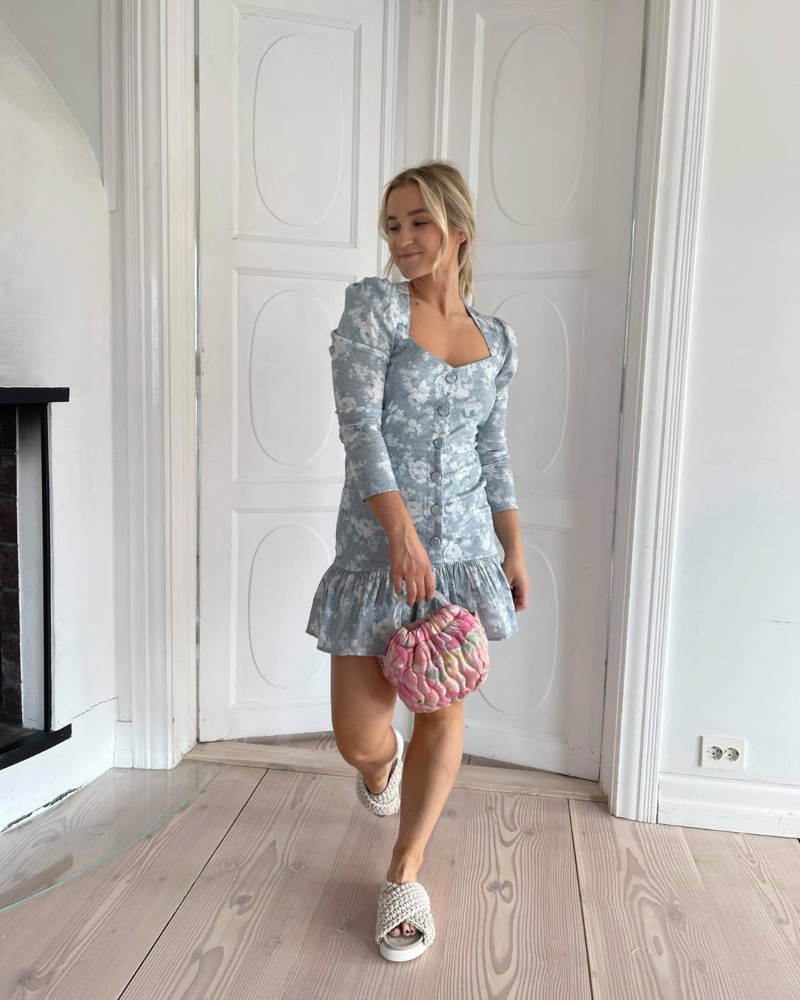 Pia Tjelta Grove Kjole Blå